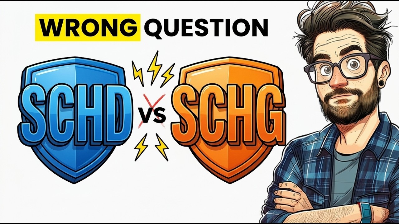 The PROVEN $100K SCHD vs SCHG Split That Beats Both (Re-Upload)