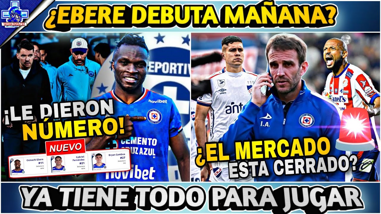 ¿LLEGA EL DEBUT DE EBERE? TIENE TODO LISTO PARA JUGAR PERO... - IVAN ALONSO YA CIERRA ESTE MERCADO