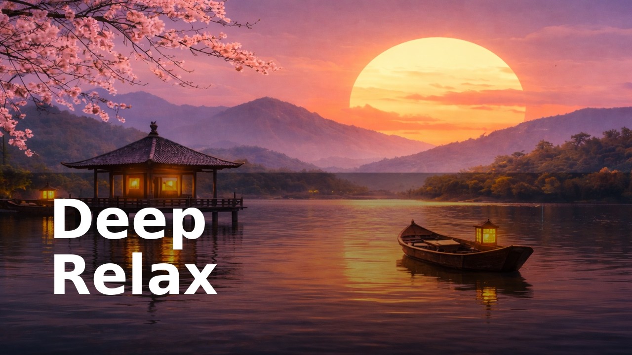 Healing Winds in Nature | Piano & Bamboo Flute Relaxing Music