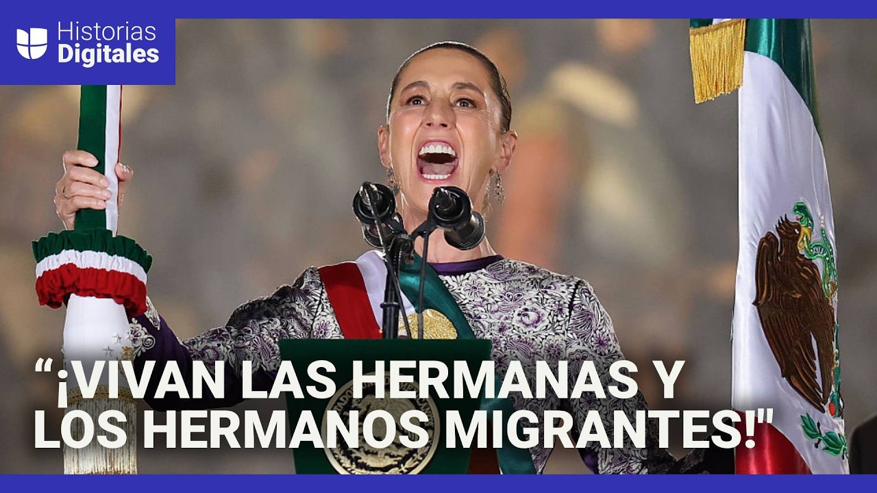 Así se vivió el primer Grito de Independencia de la presidenta Claudia Sheinbaum en México