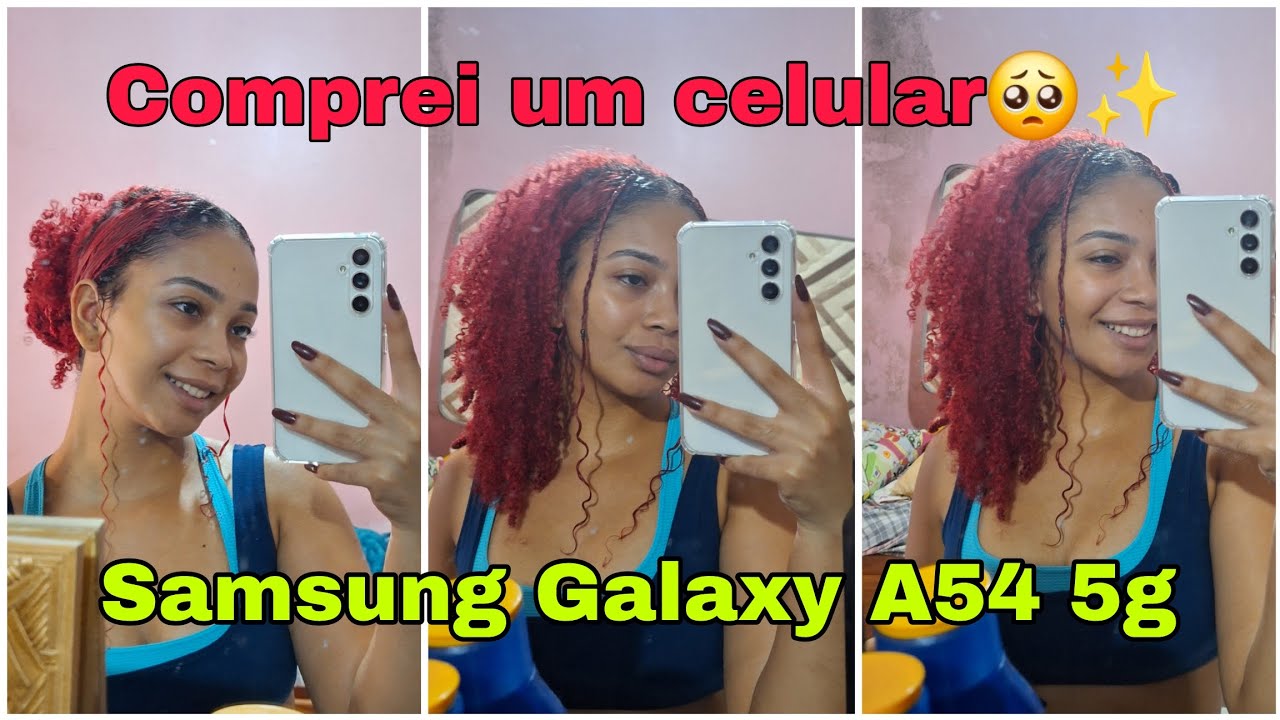 Unboxing: Samsung galaxy A54 + Troquei de celular 🥳🥺✨️
