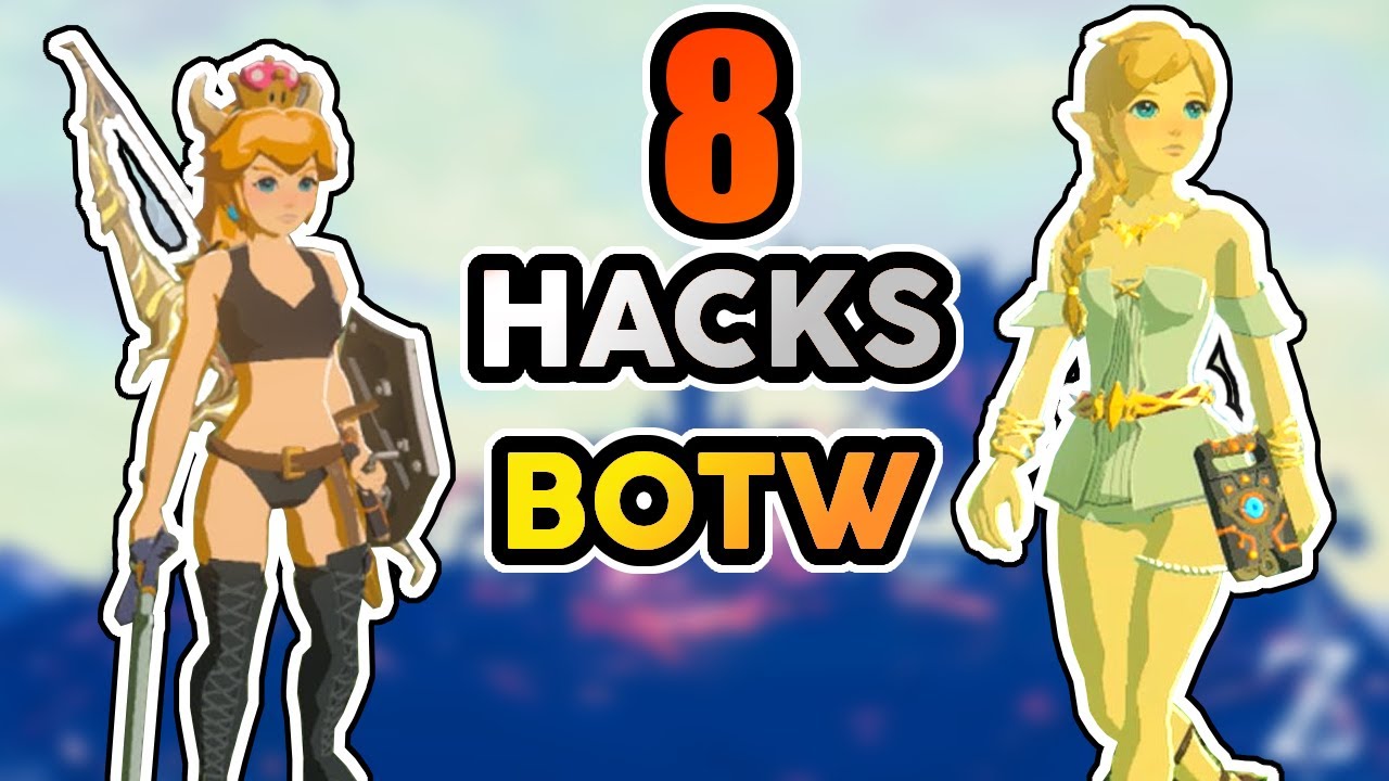 8 MODS SUR ZELDA BREATH OF THE WILD !!