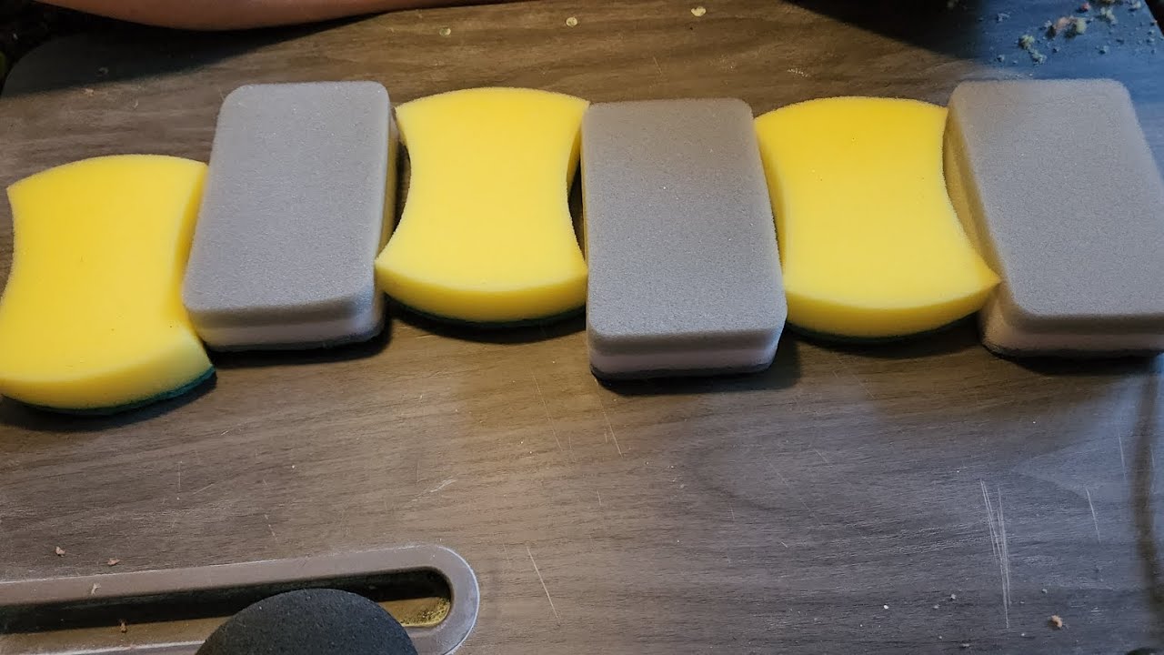ASMR Bulk Kitchen Sponge Ripping x6 🐆