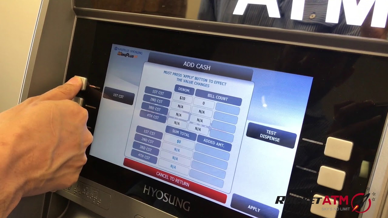Hyosung - Loading Cash Instructions