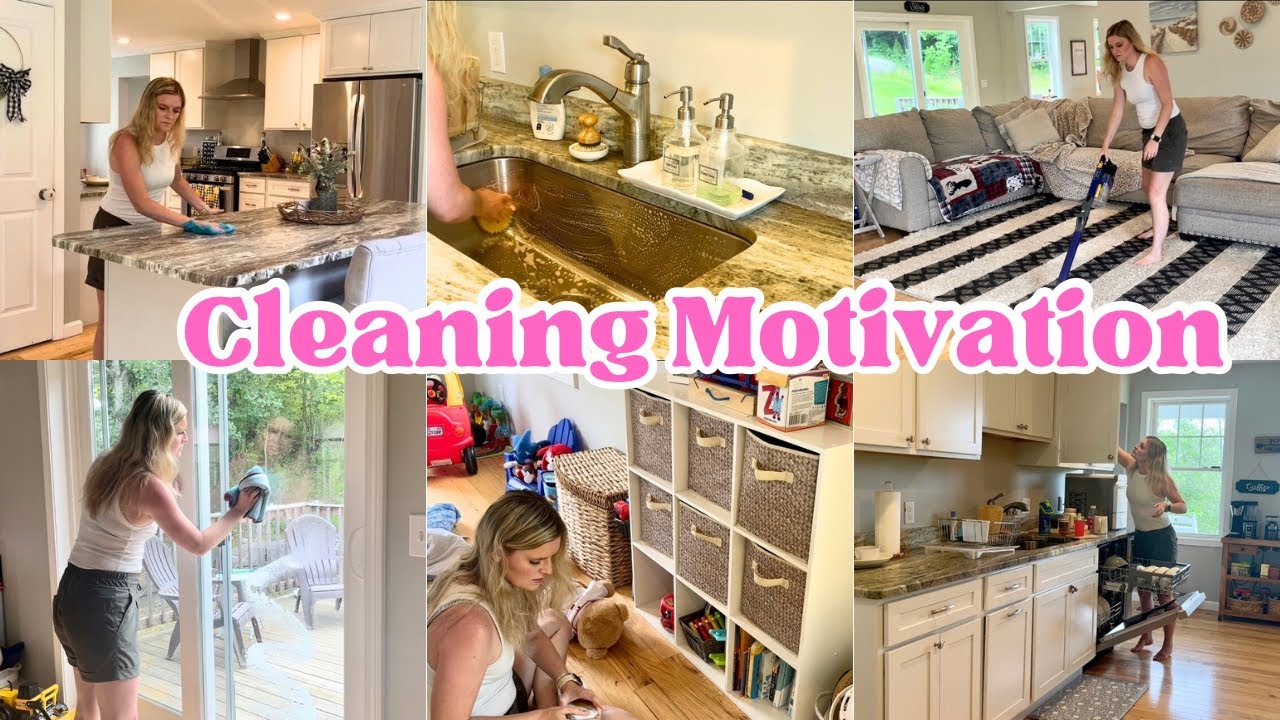 2025 Relaxing Cleaning Motivation. Clean With Me. Homemaking Motivation.