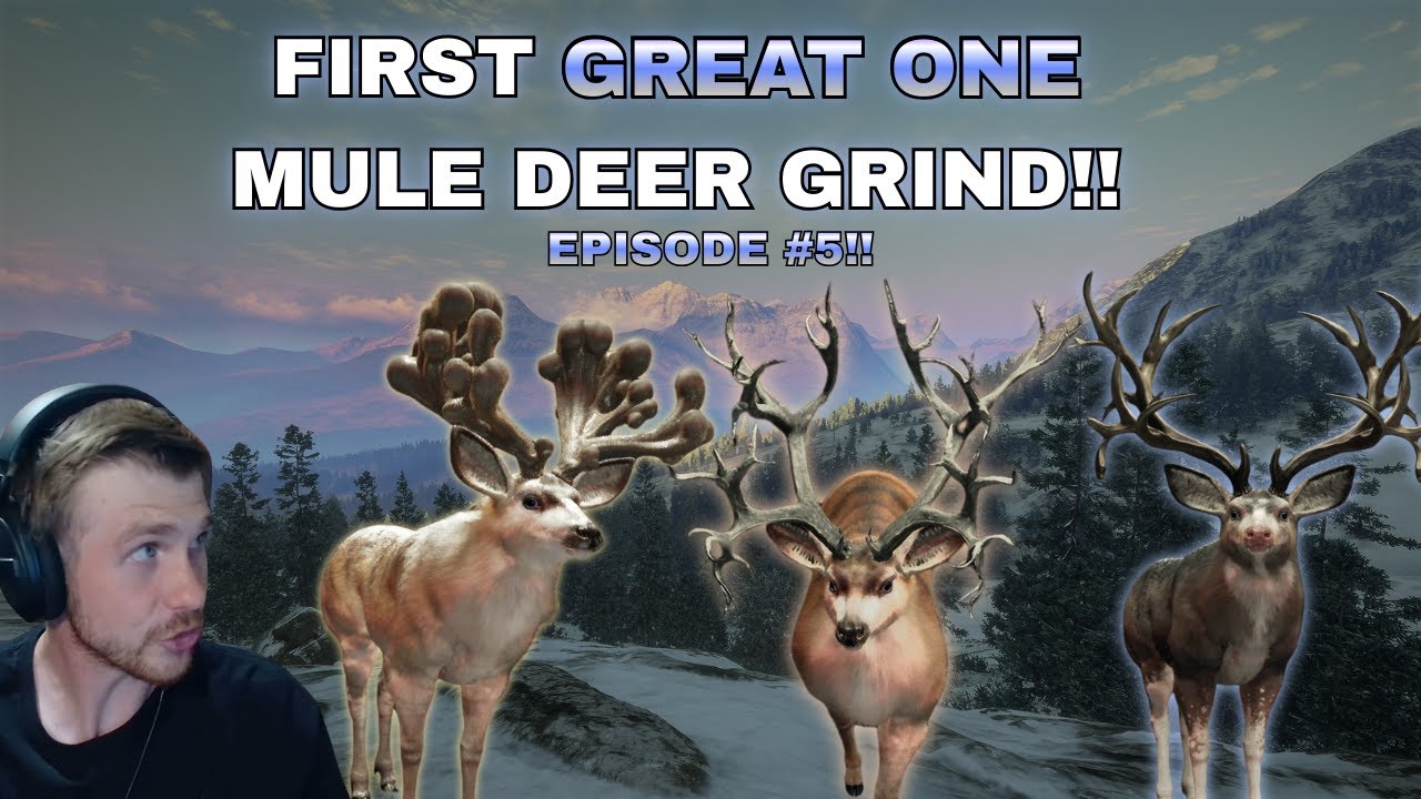 CAN I SPAWN MY FIRST EVER GREAT ONE MULE DEER IN ASKIY RIDGE?! 700 Kills theHunter: Call of the Wild