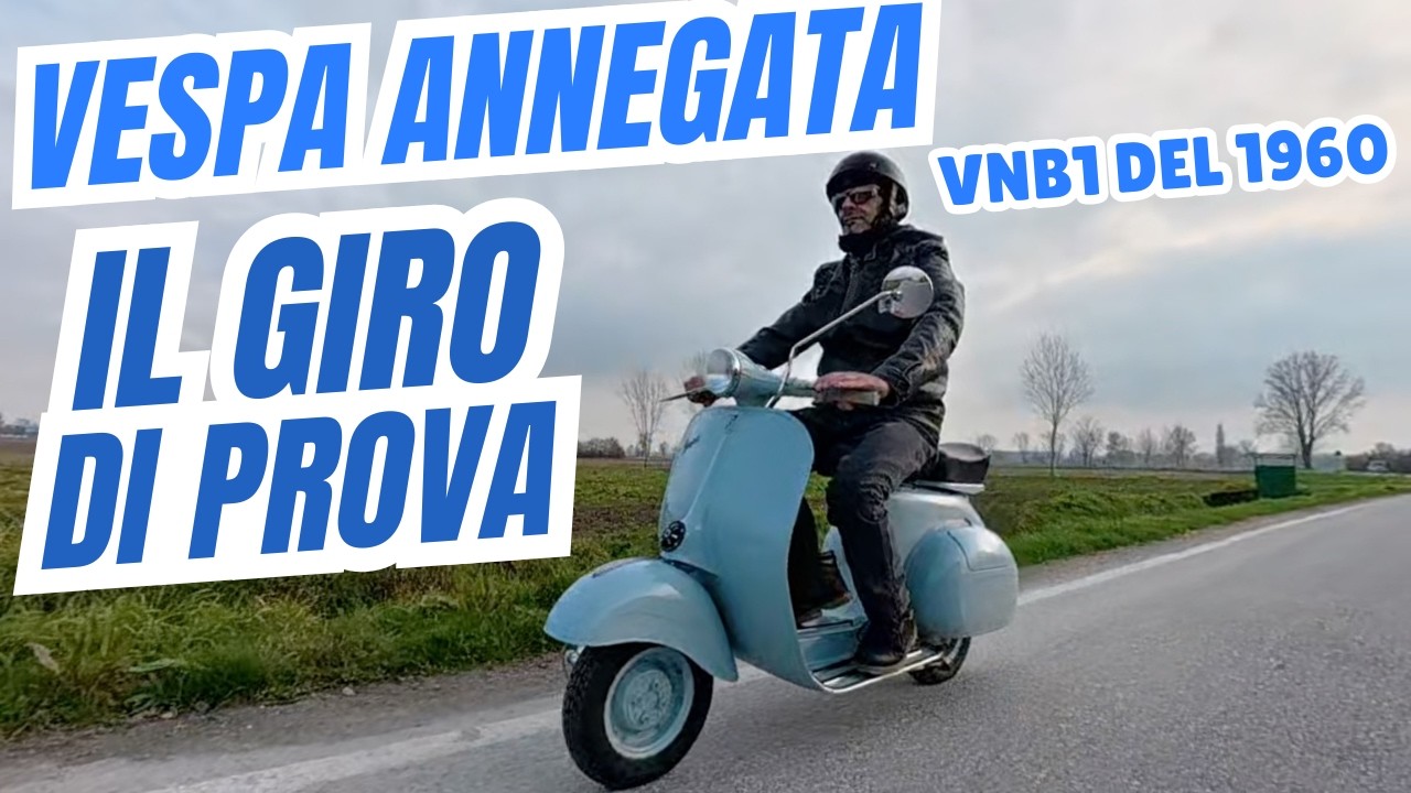 Vespa annegata finale  - VNB1 del 1960
