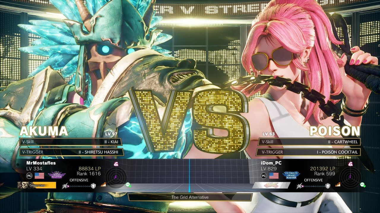 SFV Champion Edition 🔥 MrMostafles (Akuma) Vs iDom (Poison) 🔥 Online Match's 03-06-2023