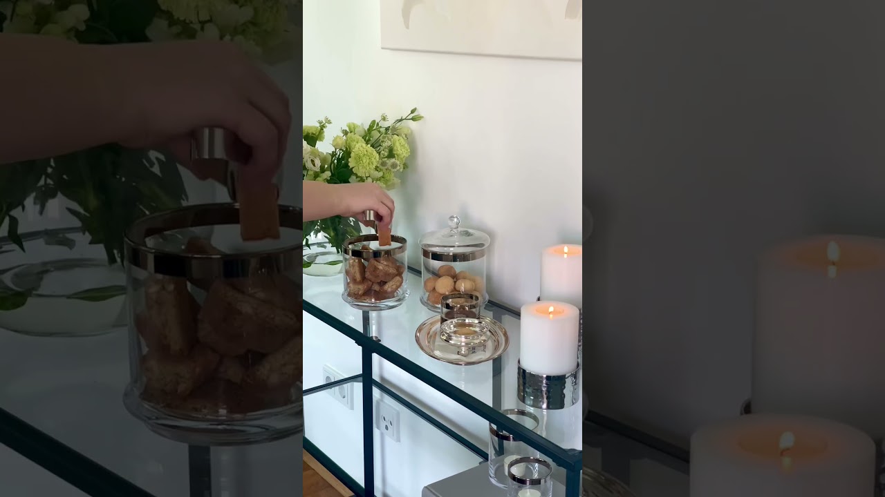 EDZARD Kristallglas-Dose – Mundgeblasen & stapelbar für Süßes und Snacks