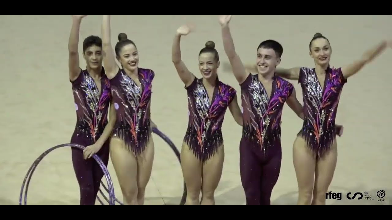 Conjunto Lagunak Primera Categoría. Campeonato de España de Conjuntos, Zaragoza, 17/12/2022