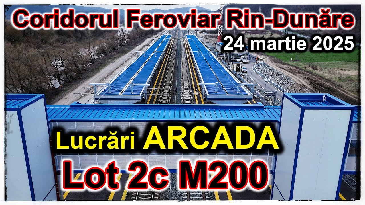 [M200] Lucrari ARCADA lot2c, statia Campuri Surduc, poduri peste Mures | Adisan