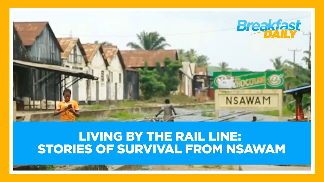 Living by the rail line: Stories of survival from Nsawam
