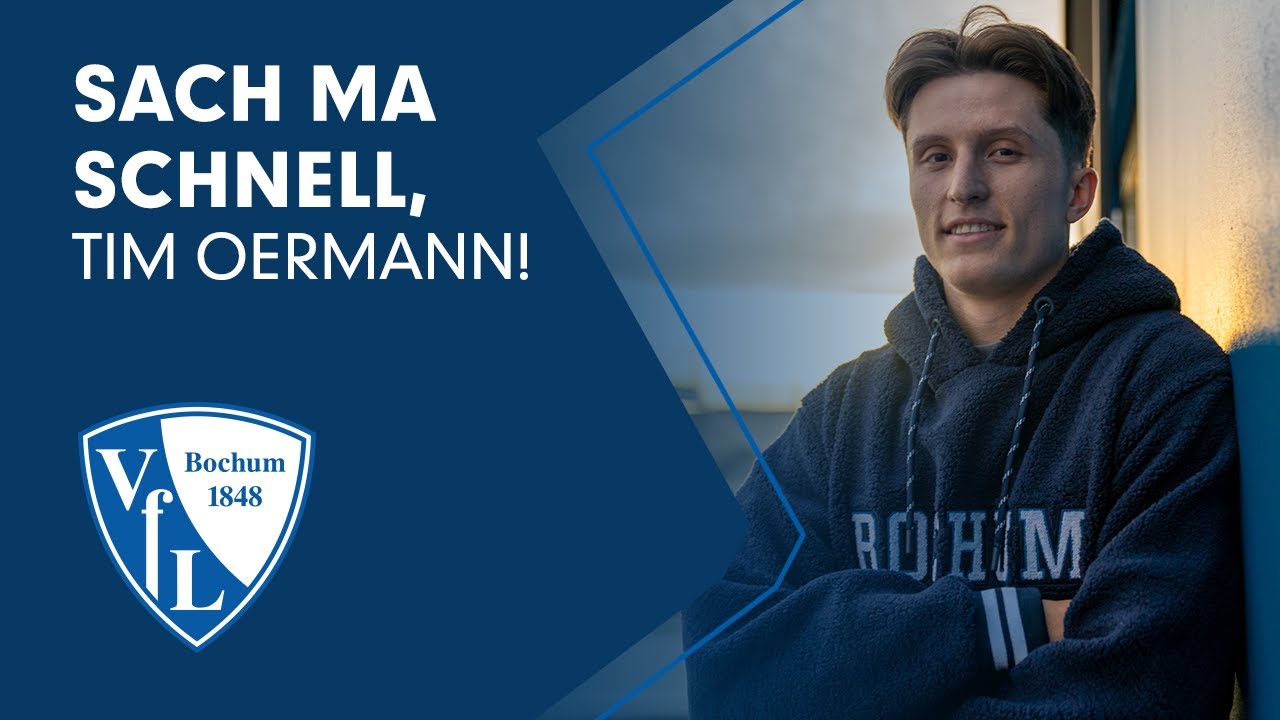 Sach ma schnell, Tim Oermann!