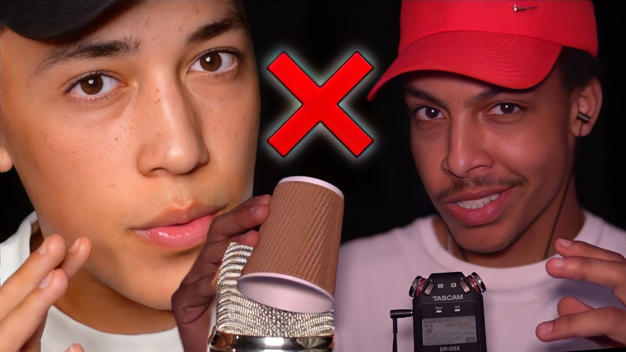 ASMR The Tingliest MOUTH SOUNDS Collab EVER... With @ASMRJustin