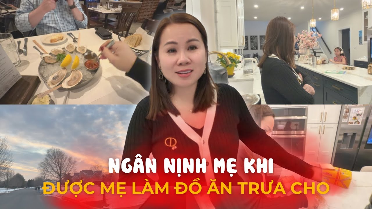 Ngân Nịnh Mẹ Quá Xá Khi Được Mẹ Chuẩn Bị Đồ Ăn Trưa, Đi Ăn Cùng Chồng Về Nhưng Vẫn Chu Toàn Cho Con