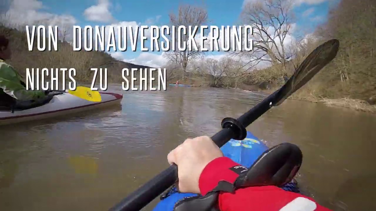 Kanu-Obere Donau.Geisingen bis Tuttlingen.Prijon Taifun.1080HDGopro