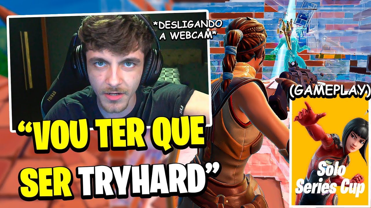 Suetam *DESLIGA WEBCAM* e RUSHA igual PETERBOT na Solo Series Cup!