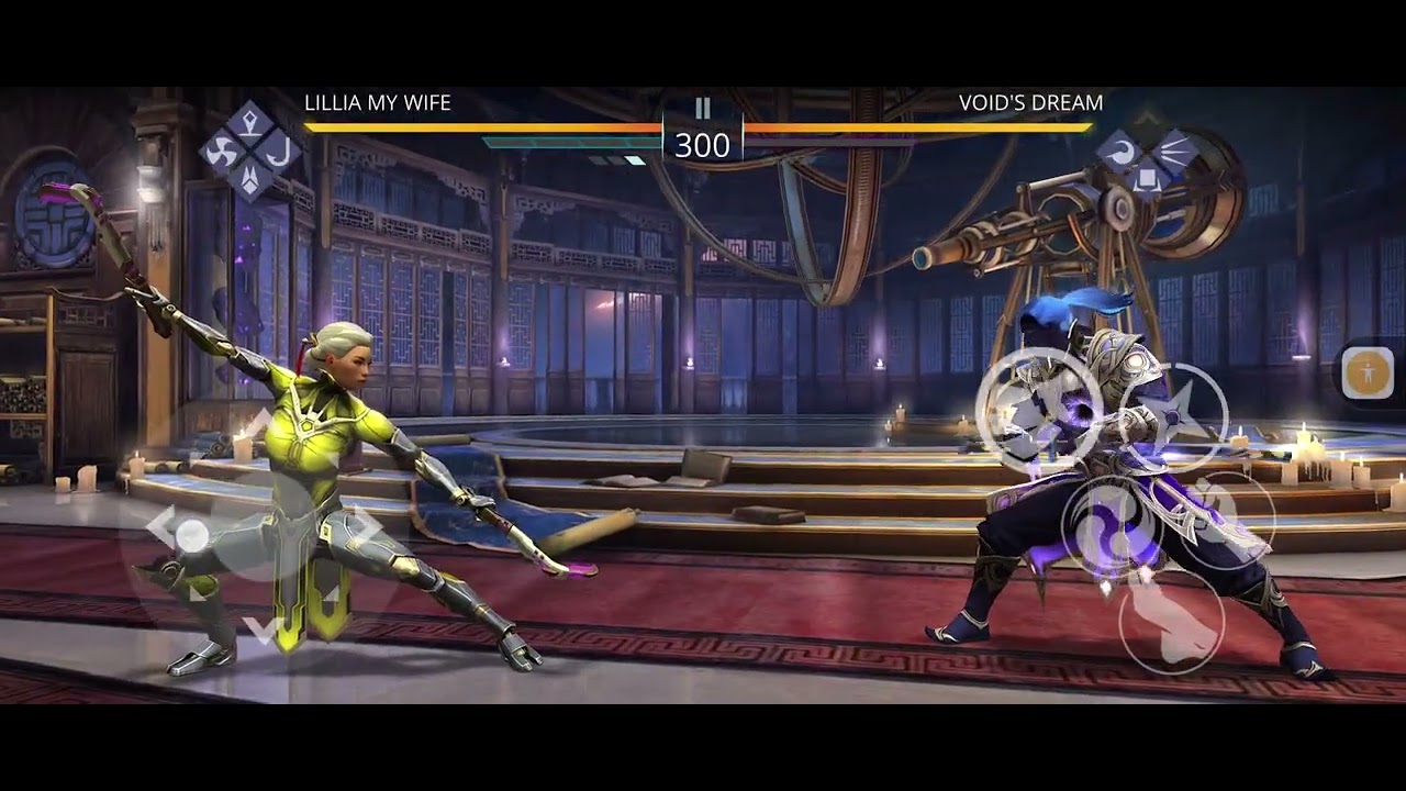 Shadow Fight 3: Test Clan Weapon Chaos Pulse and Void Anibot Lv8 set