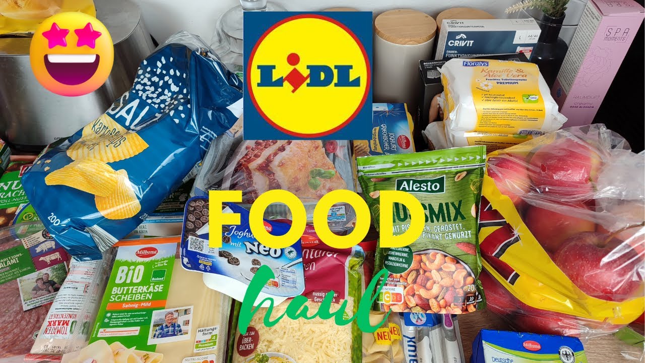 LIDL / FOOD HAUL🛒 / SPORE ZAKUPY SPOŻYWCZE🙈 / CO KUPILAM CIEKAWEGO ZA 150 EURO?