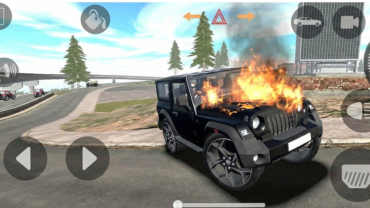 Thar Jal Gayi 😱🔥 | Car Driving Simulator #technogamerz 