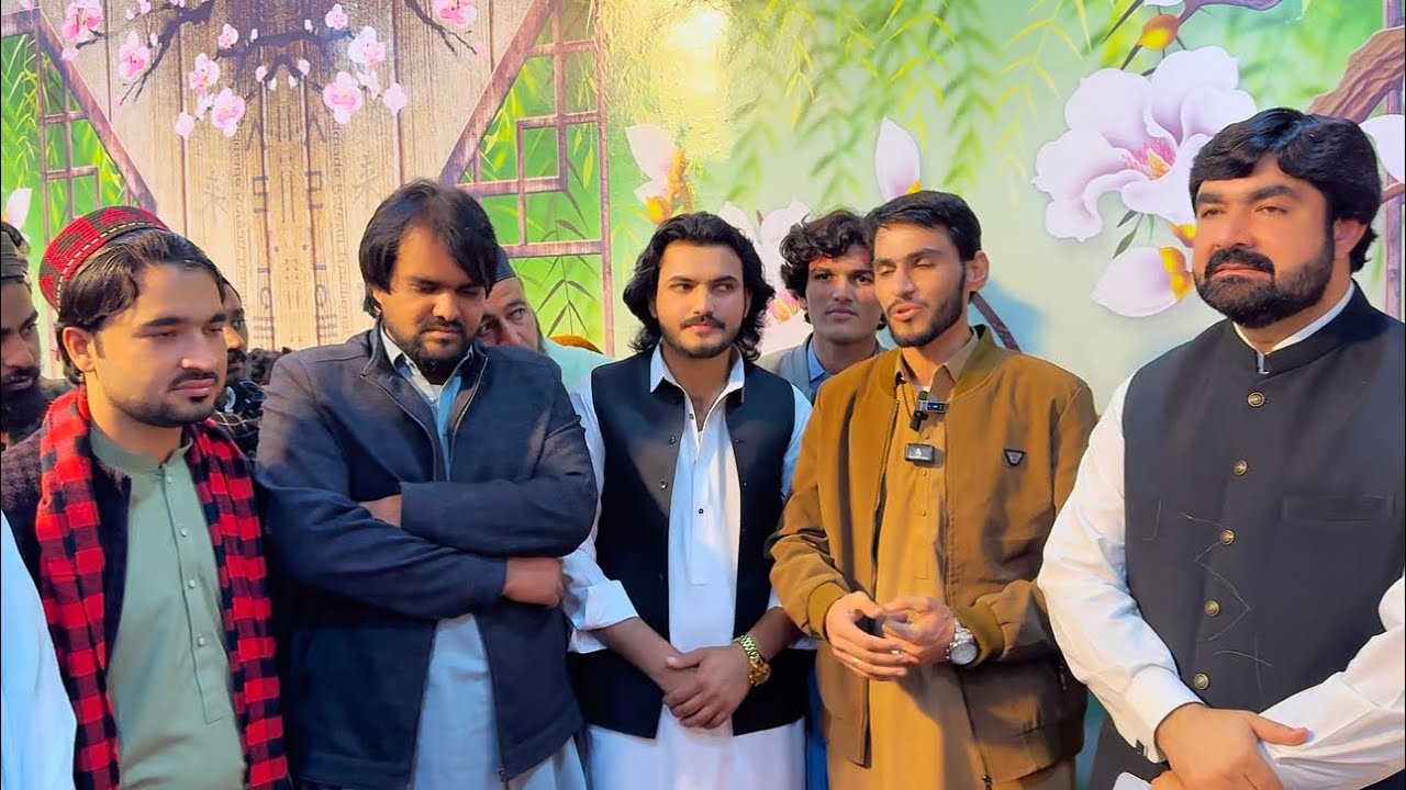 Bannu news Bannu update Food cafe ￼ PTM workers coming in opening ceremony Malak Rahat khan