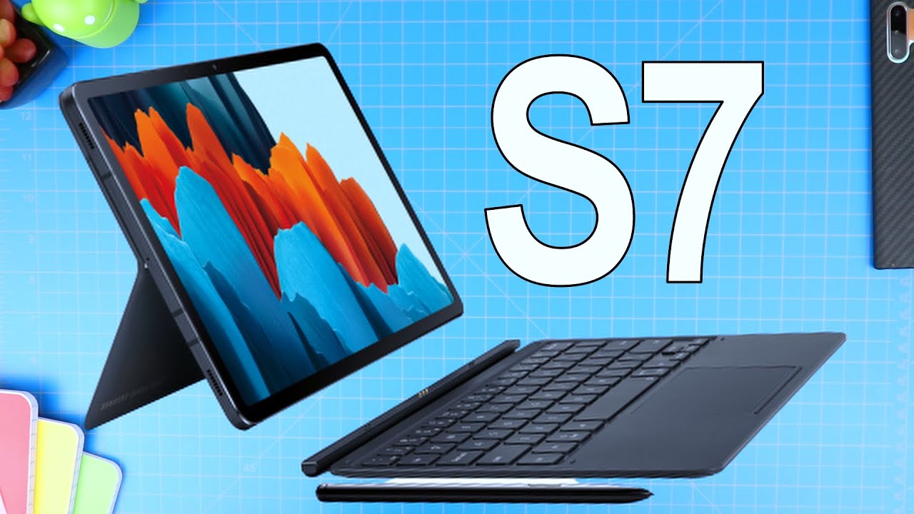 Tab S7 Keyboard - Official Samsung BookCover Keyboard Review