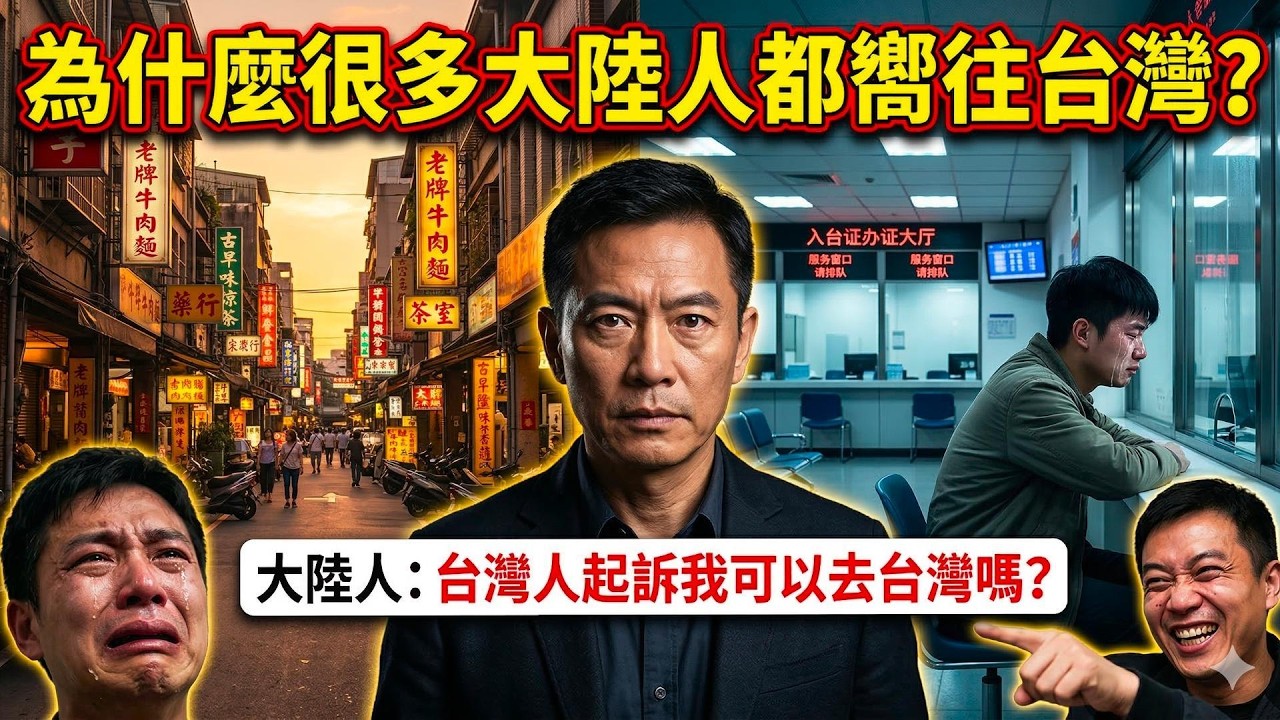 為什麼很多大陸人都想往台灣？史上最難入台證！大陸年輕人看哭了？這不是落後，這是我們丟失的「靈魂老家」！