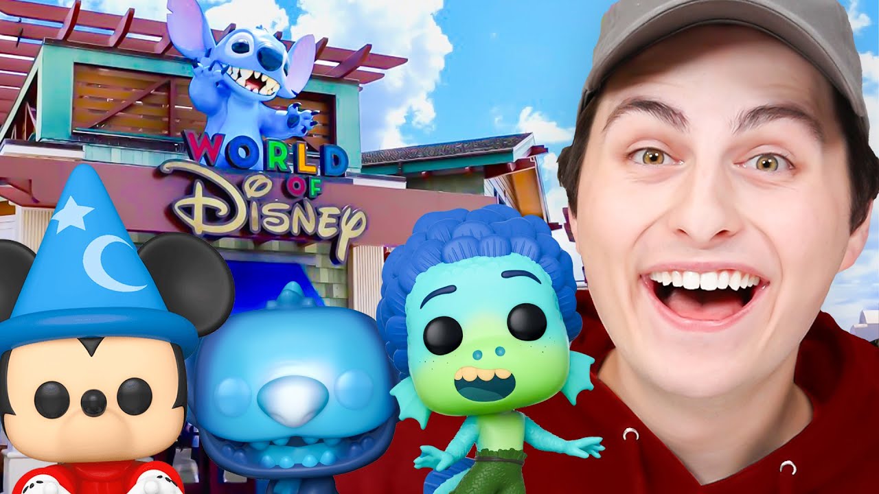 Funko Pop Hunting At Disneyland's BIGGEST Store!