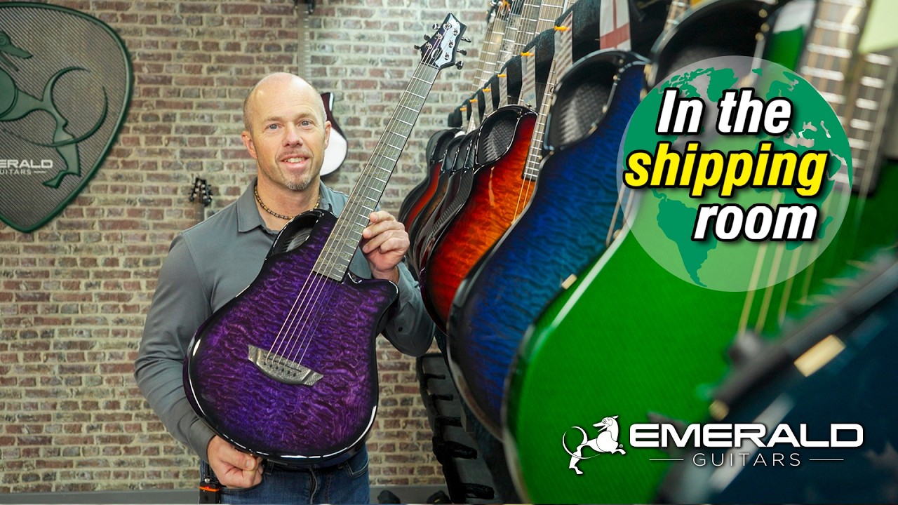 Emerald Guitars Shipping video 13th February 2026