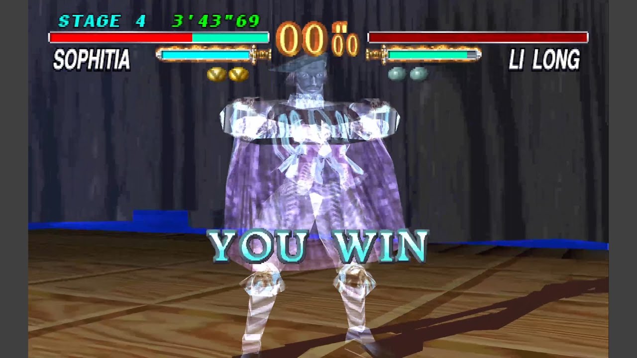 Soul Edge (JPN) [PS1] - play as Belti (unused character) + demonstrations