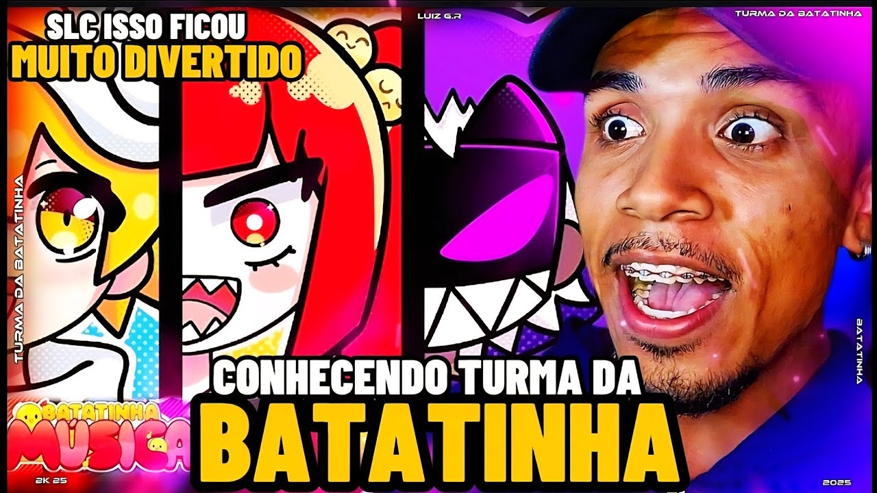 ELES SÃO YOUTUBERS??? | TURMA DA BATATINHA - DOMINAR O MUNDO • React