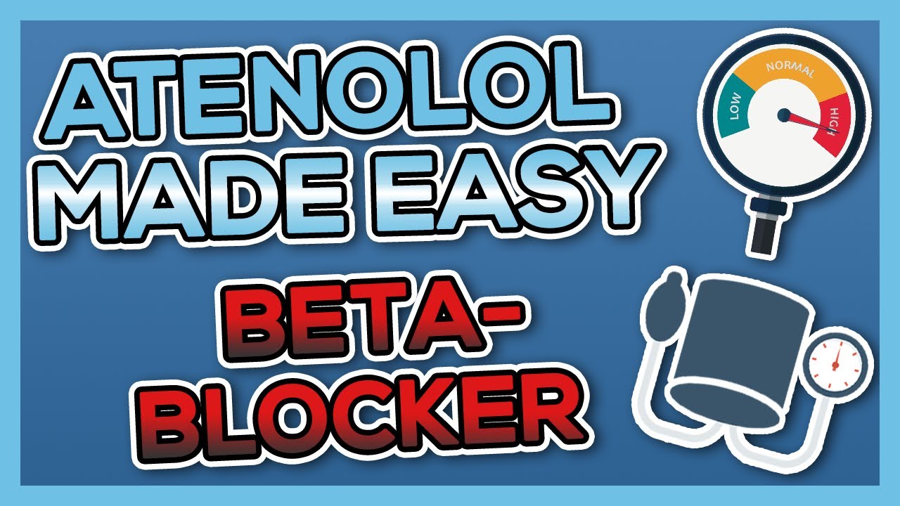 Atenolol (Tenormin) Nursing Drug Card (Simplified) - Pharmacology