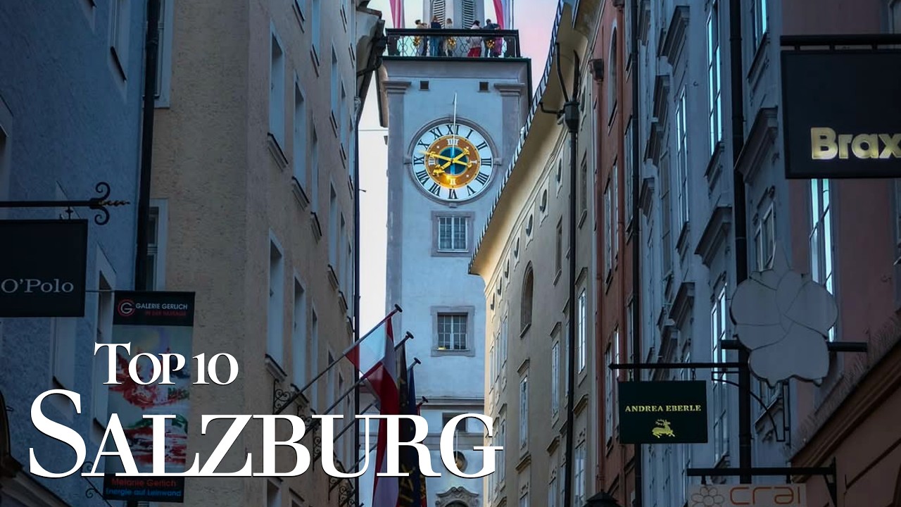 10 самых красивых мест в Зальцбурге, Австрия 🇦🇹 | Путеводитель по Зальцбургу