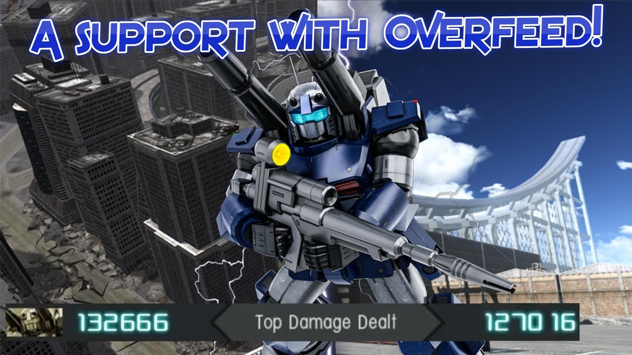 GBO2 Guncannon Heavy Arms Type: A support with Overfeed!