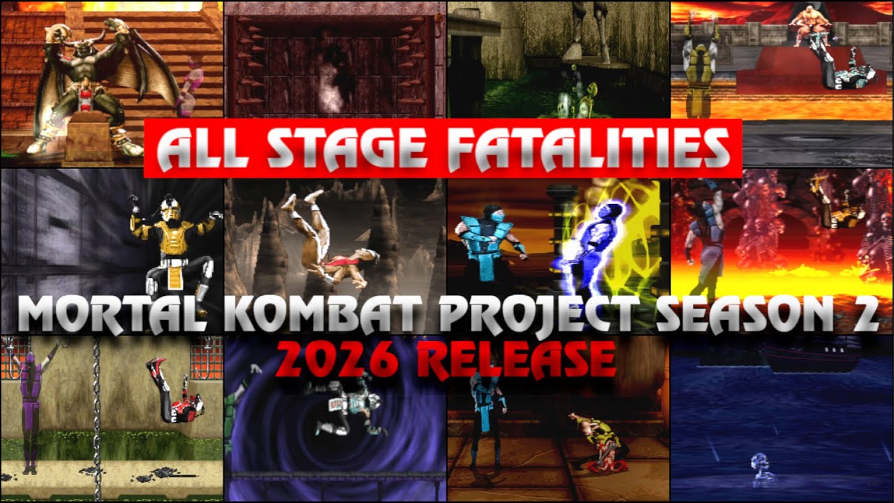 Mortal Kombat Project, 2 сезон (релиз 2026 года) - ВСЕ ФАТАЛИ НА АРЕНЕ