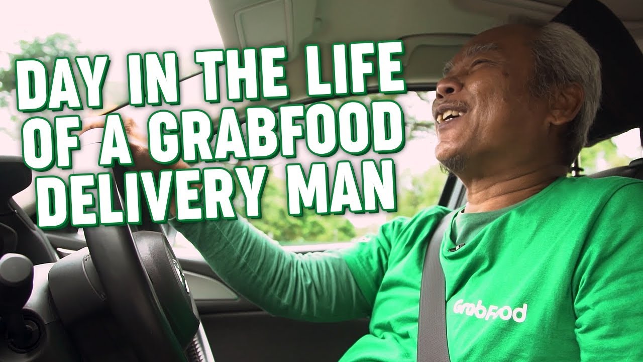 A Day In The Life Of A GrabFood Delivery Man