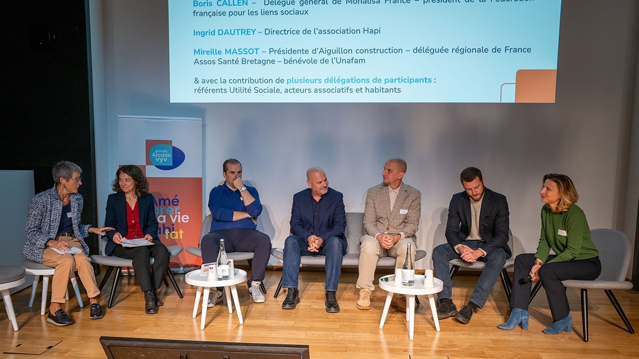 Trophées 2025 : table ronde Participation sociale des habitants au cœur du logement santé (replay)
