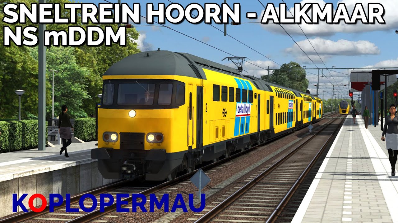 Train Simulator Classic 2024: mDDM van Hoorn naar Alkmaar als Sneltrein!