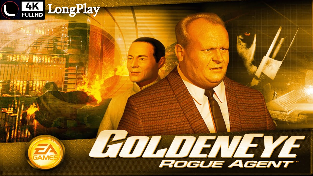 PS2 - GoldenEye - Rogue Agent  - LongPlay [4K:60FPS] 🔴