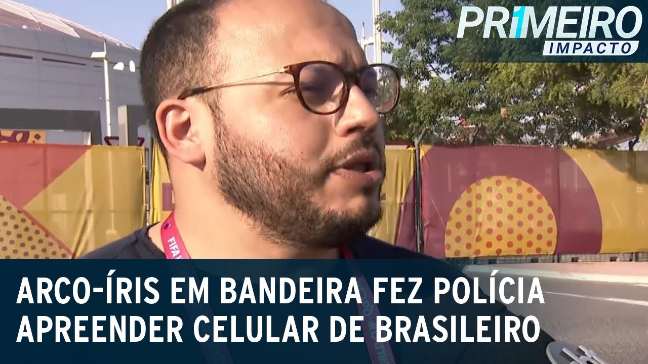 Bandeira de Pernambuco &eacute; confundida com s&iacute;mbolo LGBTQIA+ no Catar | Primeiro Impacto (23/11/22)