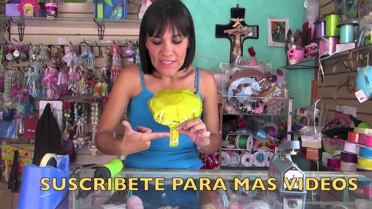 COMO SELLAR GLOBOS