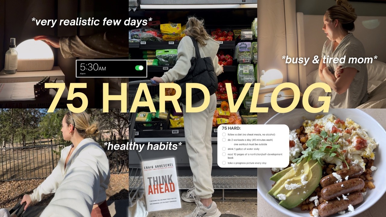 75 сложных видеоблогов 🥗👟 *реалистичные и продуктивные* дни занятой мамы и как я сохраняю дисципл...
