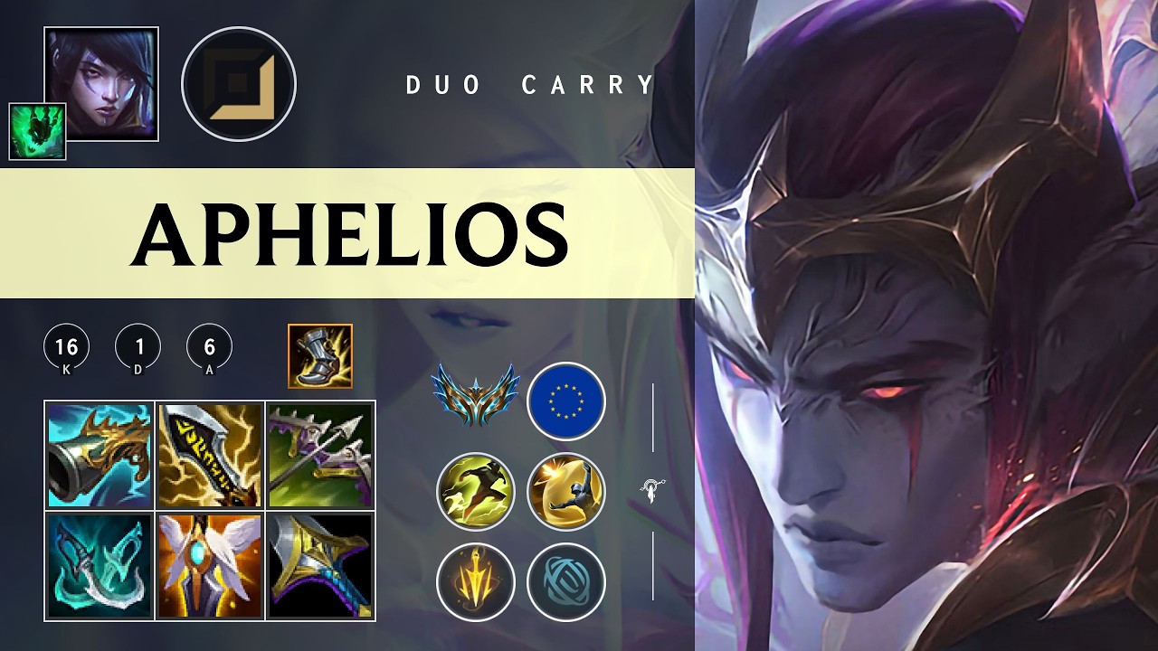 Aphelios ADC vs Hwei - EUW Challenger Patch 26.03