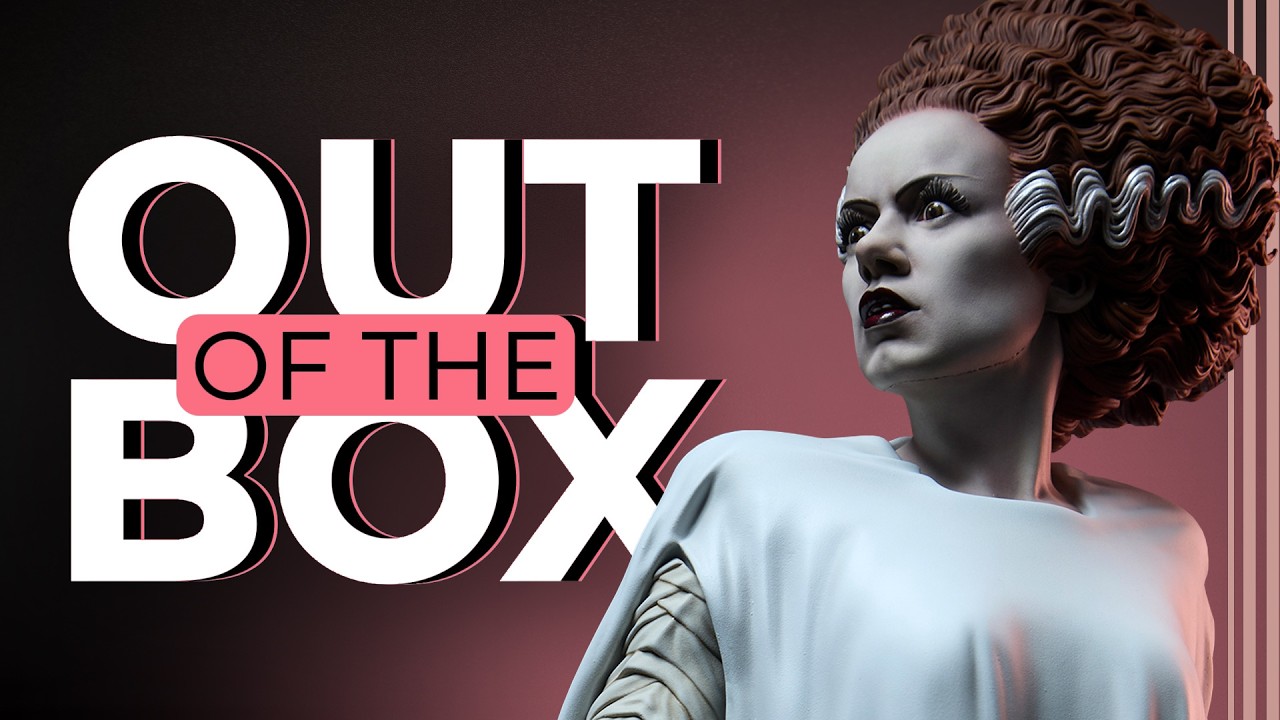 Распаковка фигурки Bride of Frankenstein в формате Premium | Sideshow Out of the Box