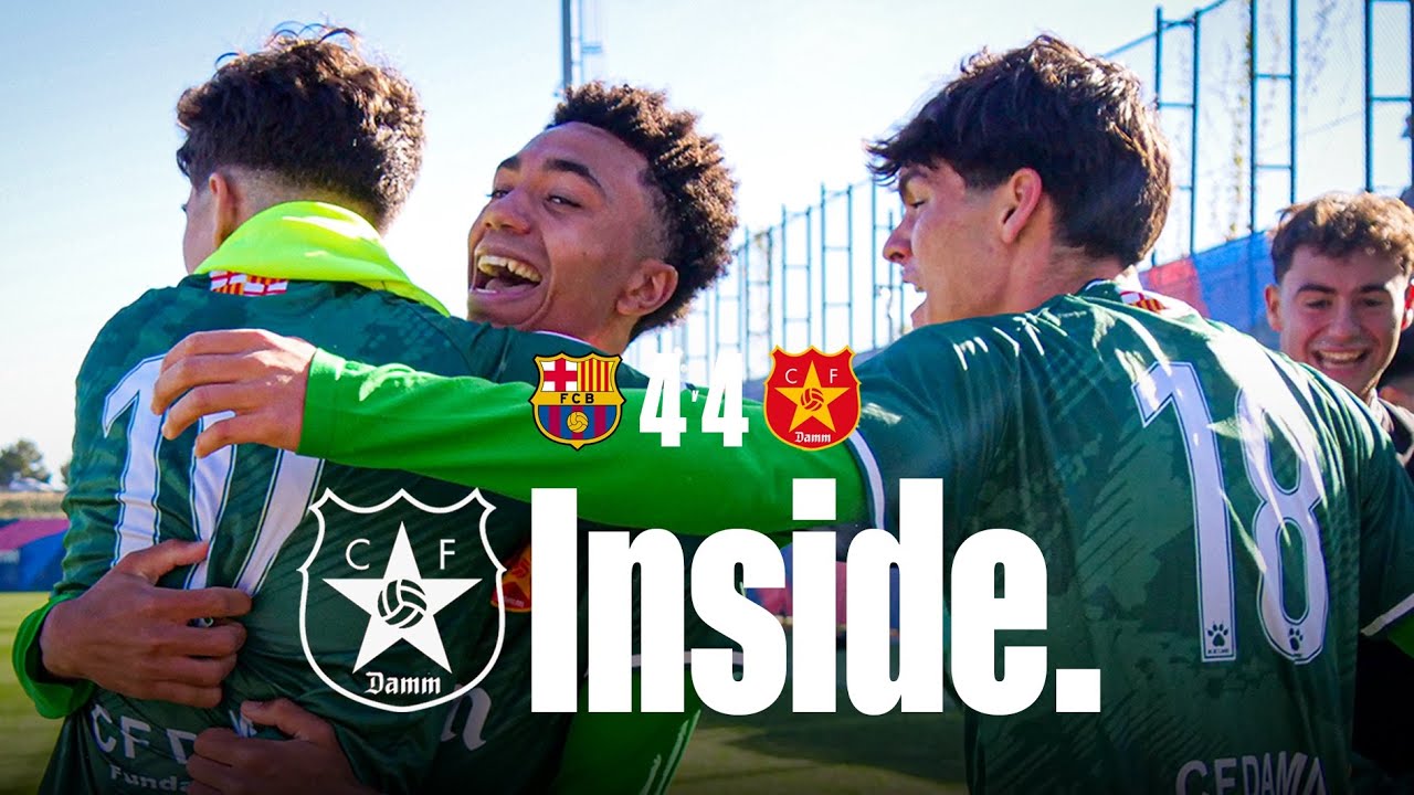 🎥 DEL 3-0 AL 4-4. PERSONALITAT I ORGULL AL CAMP EL BARÇA | CF DAMM
