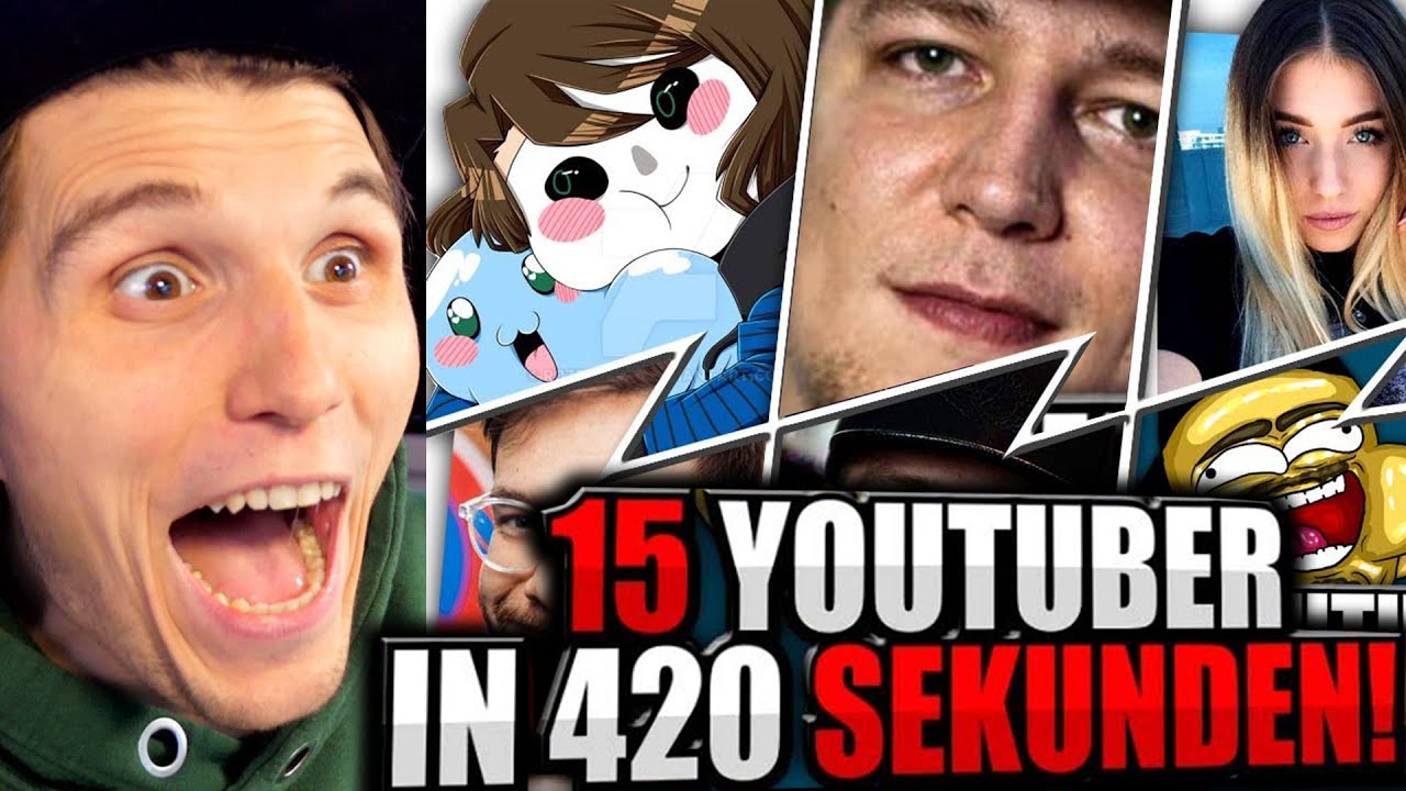 Paluten REAGIERT auf 15 Youtuber in 420 Sekunden