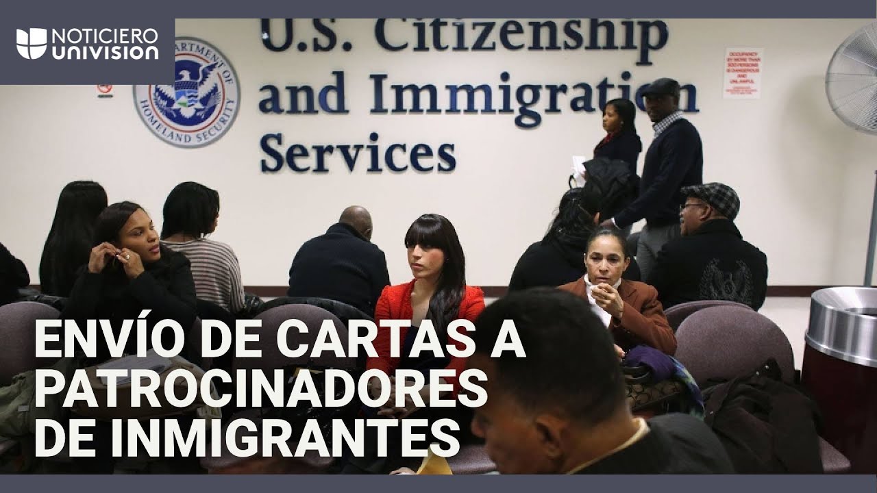 ¿Por qué el gobierno de Trump está enviando cartas de cobro a patrocinadores de inmigrantes?