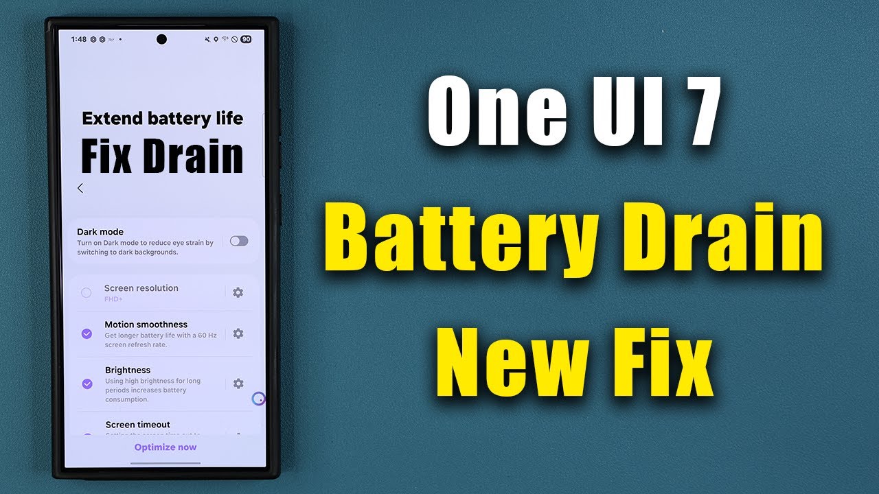 Samsung One UI 7.0 Battery Drain Issue - New Potential Fix