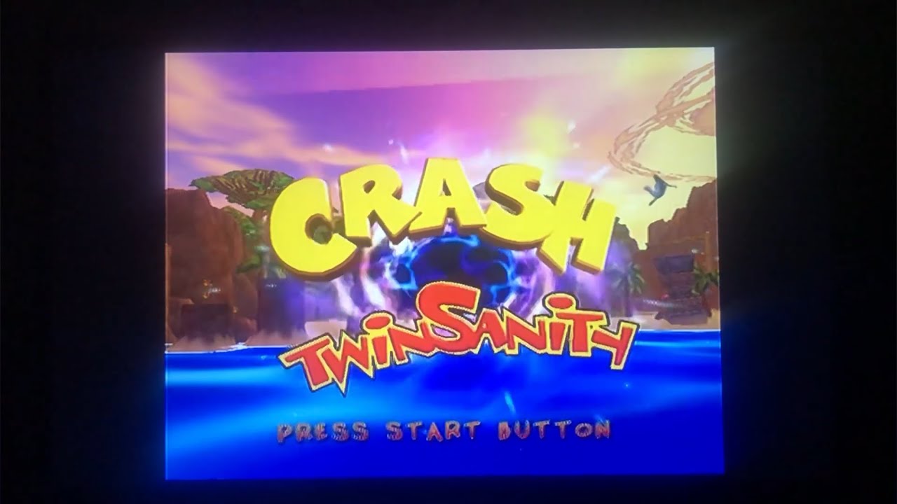 Crash Twinsanity title screen