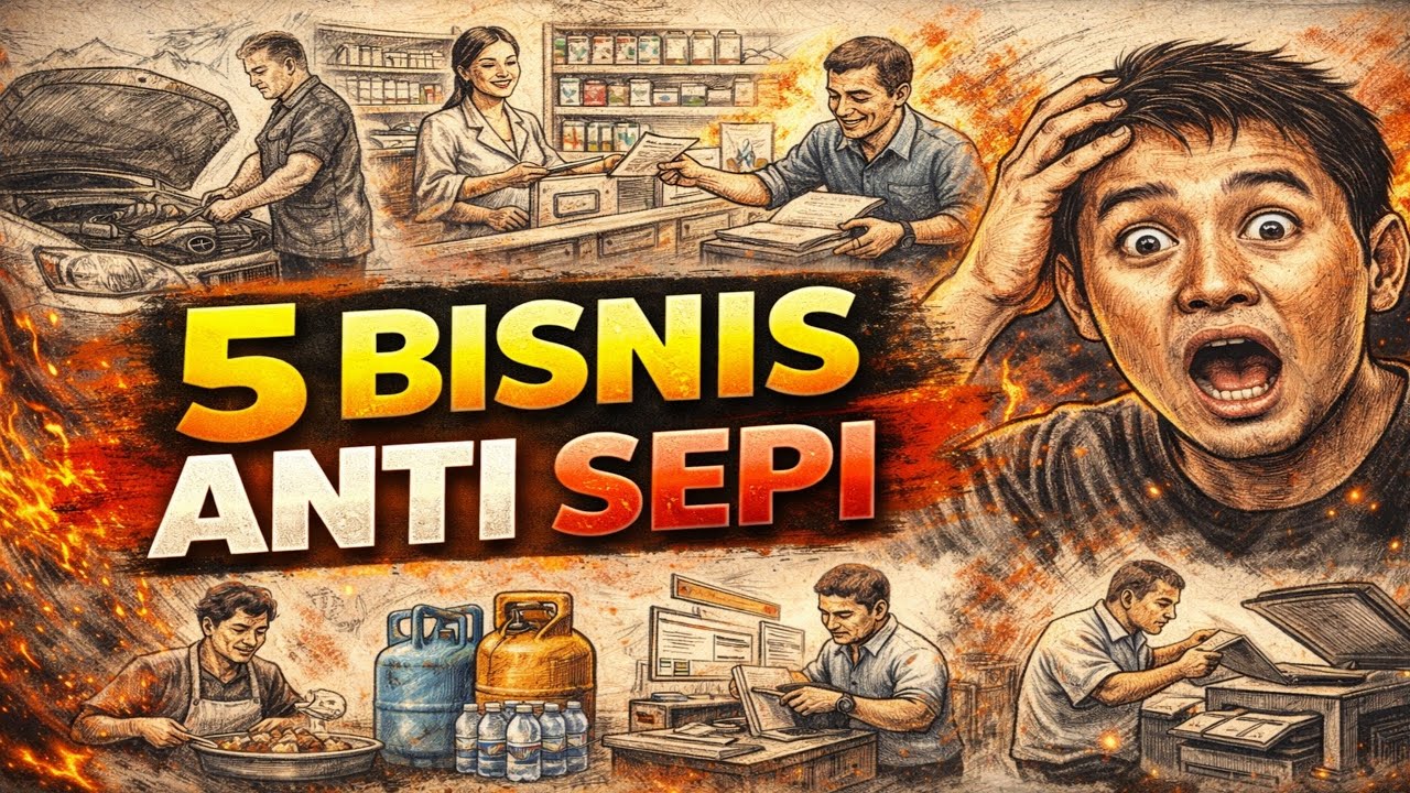 5 BISNIS TAHAN SEPI NOMOR 3 SERING DIREMEHKAN‼️
